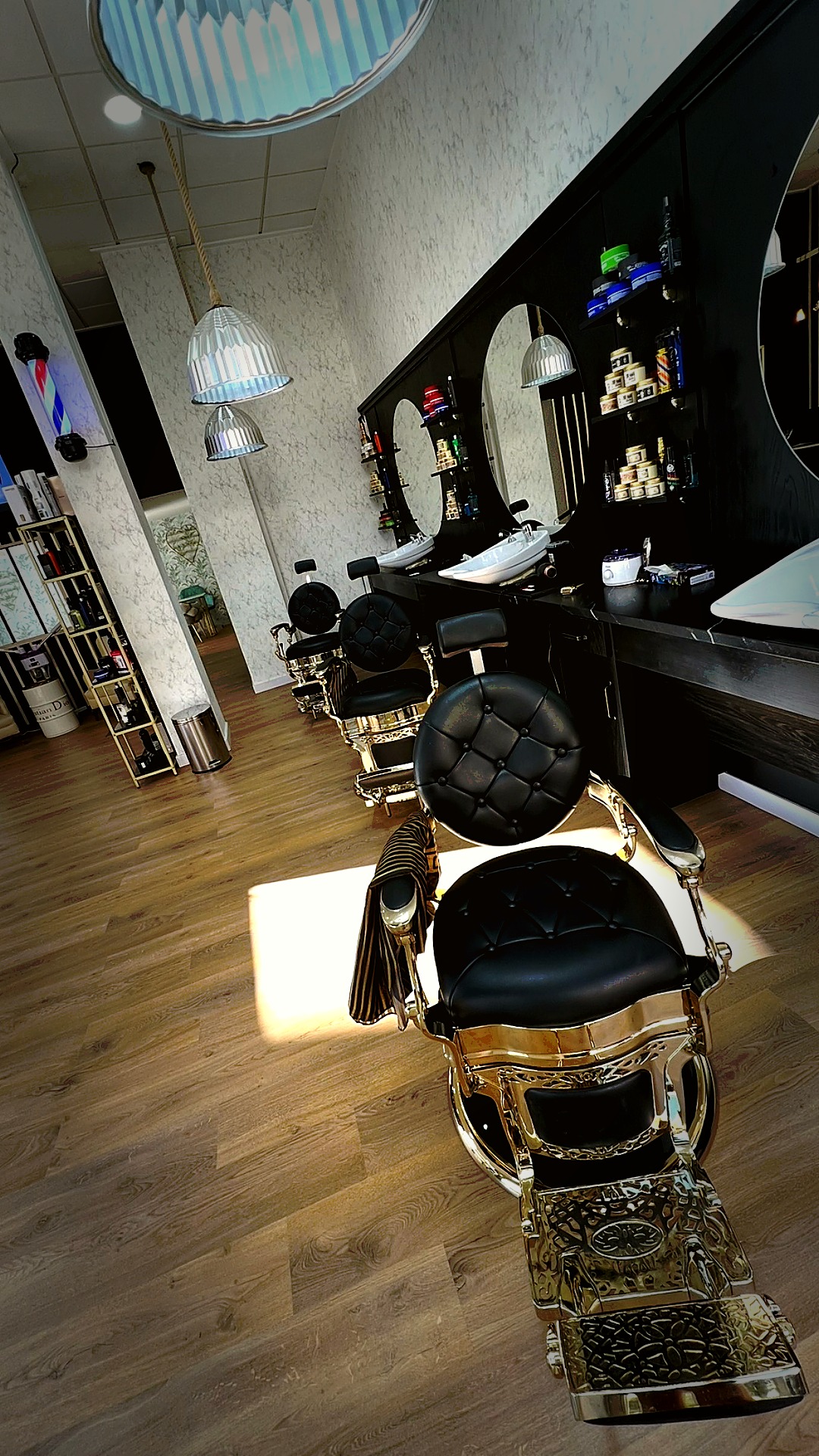 Sillas barbería Casablanca